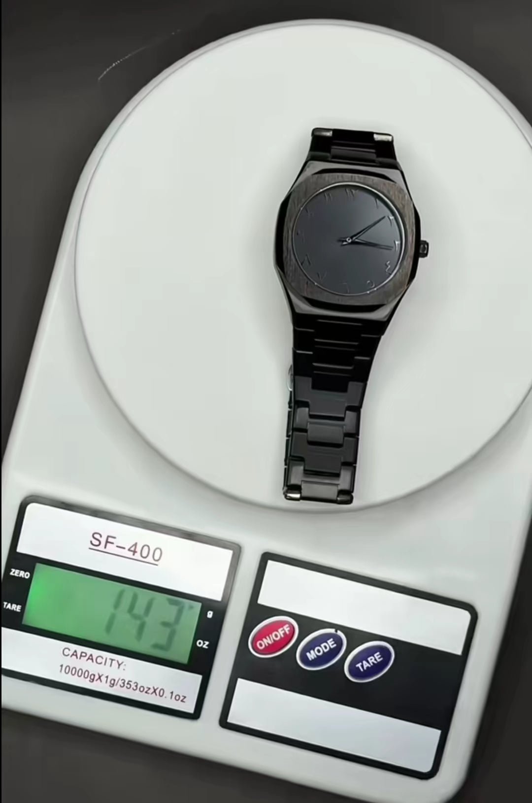 Black aura watch metal edition