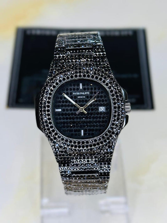 PATEK PHILIPPE BLACK STONE WATCH